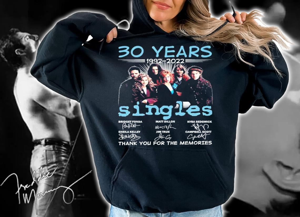 30 years 1992-2022 Singles signatures shirt t-shirt