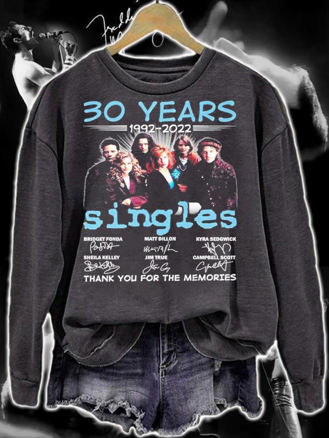 30 years 1992-2022 Singles signatures shirt t-shirt