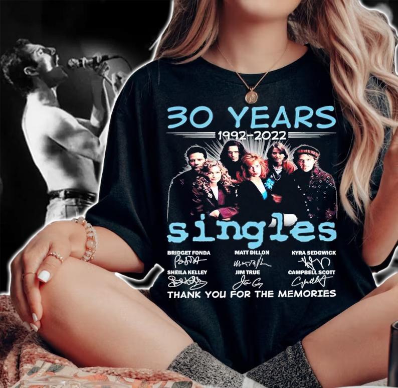 30 years 1992-2022 Singles signatures shirt t-shirt
