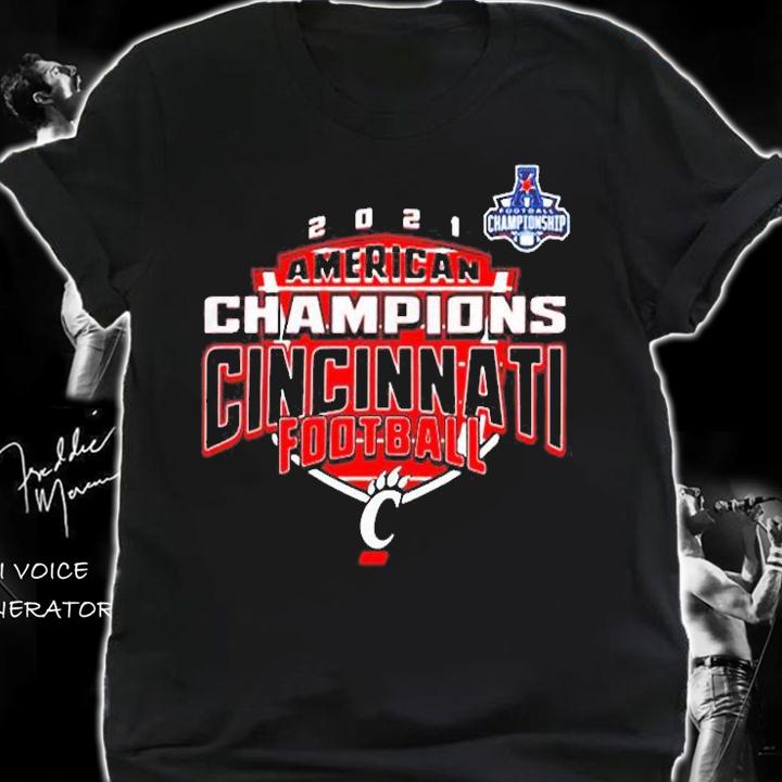 2021 American Champions Cincinnati Bearcats Football Shirt t-shirt shirt