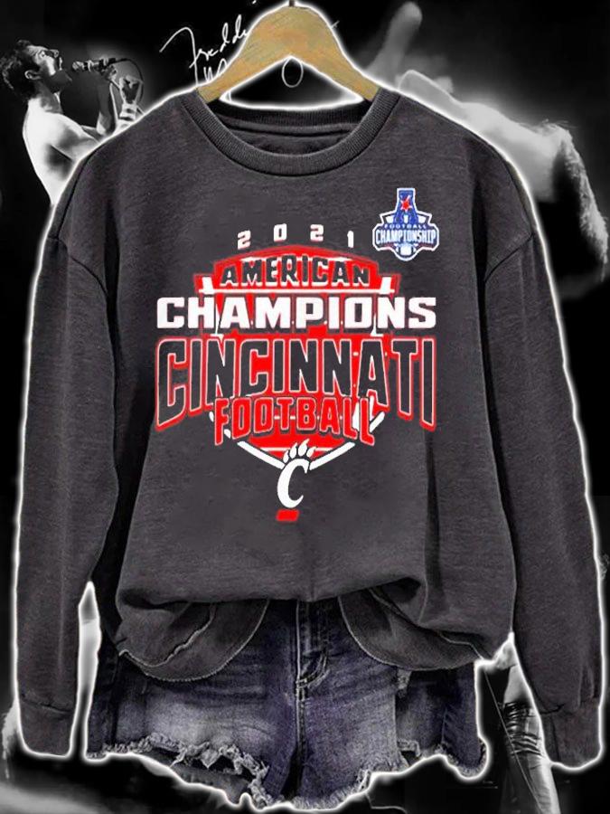 2021 American Champions Cincinnati Bearcats Football Shirt t-shirt sweatshirt