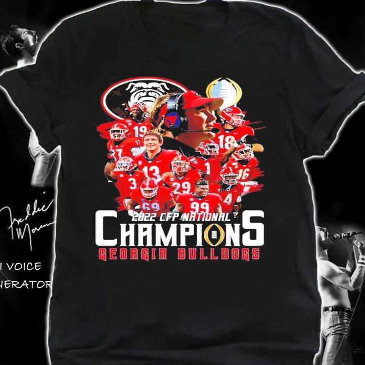 2022 National Champions Georgia Bulldogs Shirt t-shirt shirt