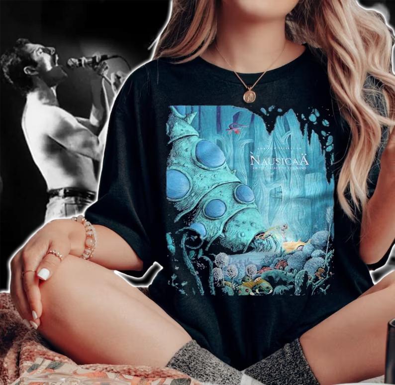 A Hayao Miyazaki film Nausicaa of the valley of the wind T-shirt t-shirt woman shirt