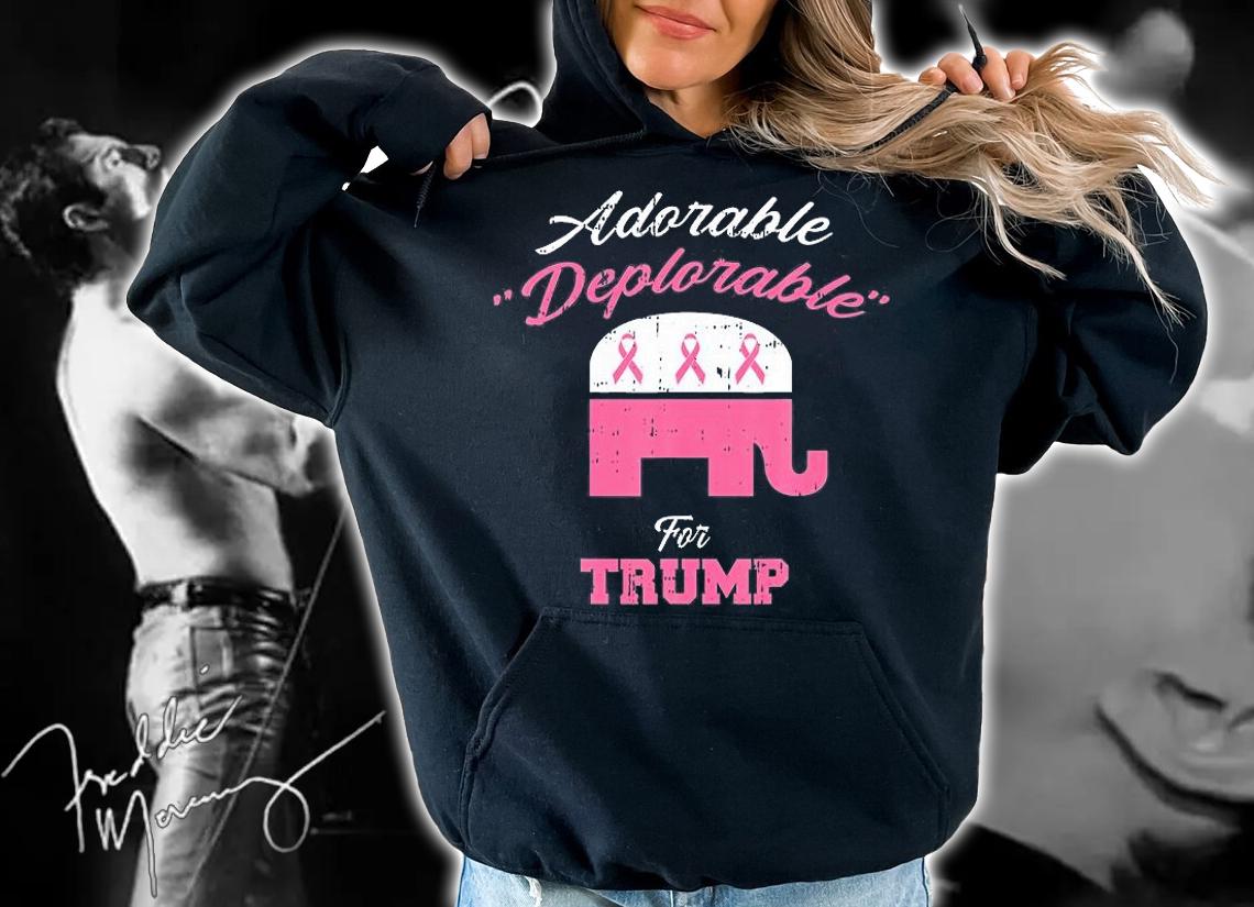 Adorable Deplorable For Trump T-Shirt t-shirt hoodie