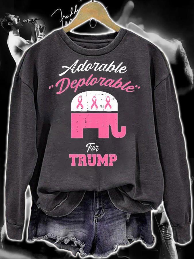 Adorable Deplorable For Trump T-Shirt t-shirt sweatshirt