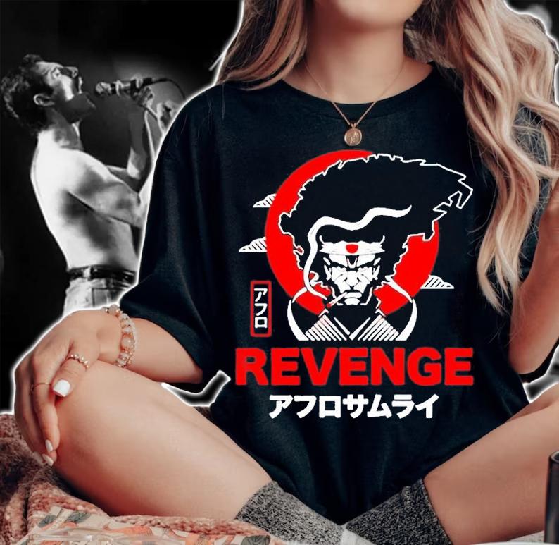 Afro Samurai Afro Revenge Shirt t-shirt woman shirt