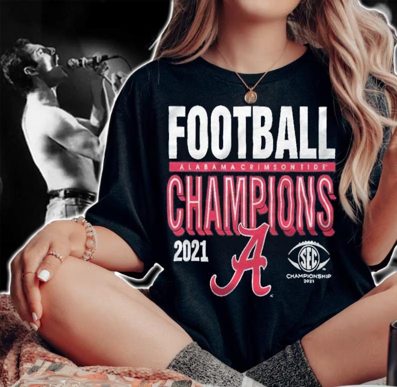 Alabama Crimson Tide football Champions 2021 T-shirt t-shirt woman shirt
