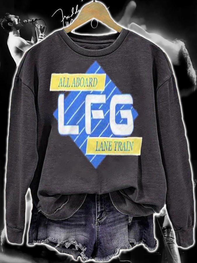 All aboard lane train LFG T-shirt t-shirt sweatshirt
