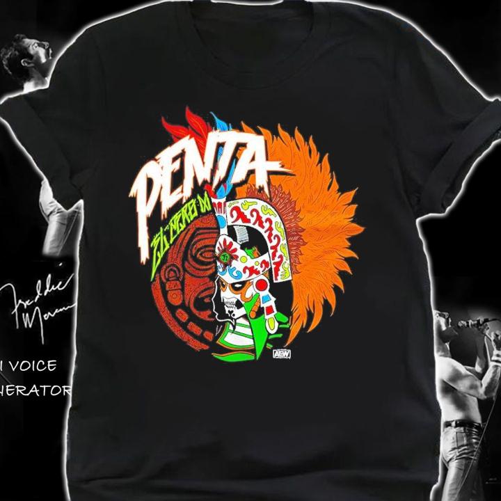 All Elite Wrestling Penta El Zero M Headdress Shirt t-shirt