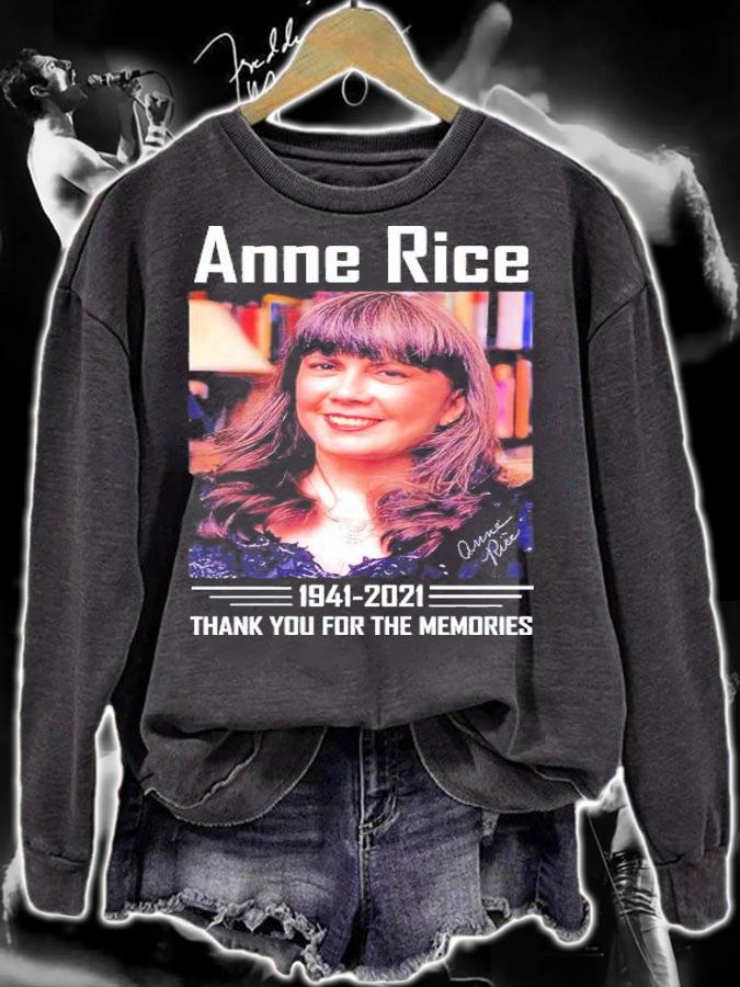 Anne Rice 191-2021 thank you for the memories shirt t-shirt
