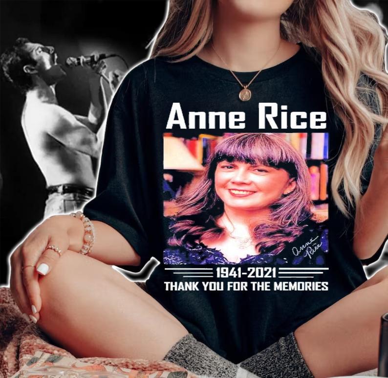 Anne Rice 191-2021 thank you for the memories shirt t-shirt