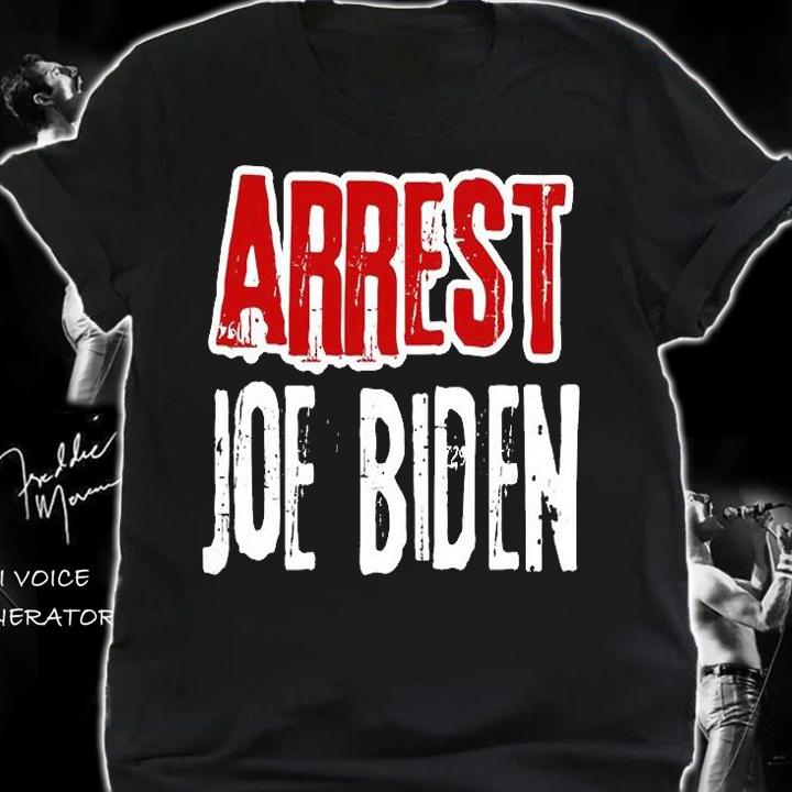 Arrest Joe Biden Lock Him Up Political Humor Gift T-Shirt t-shirt shirt