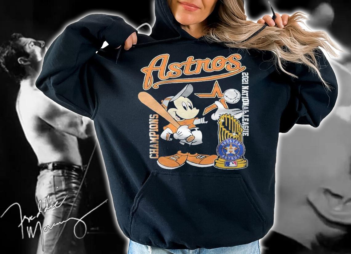 Astros 2021 National League Mickey Mouse shirt t-shirt hoodie
