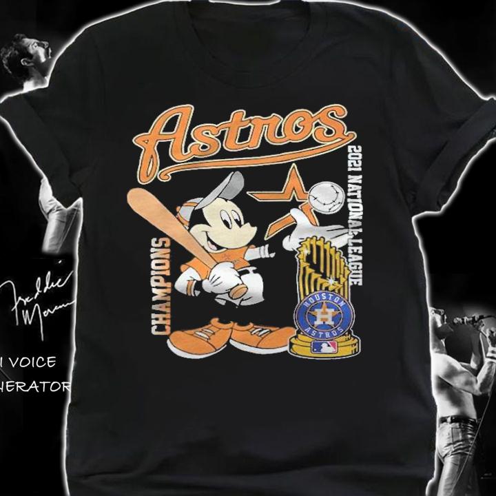 Astros 2021 National League Mickey Mouse shirt t-shirt shirt