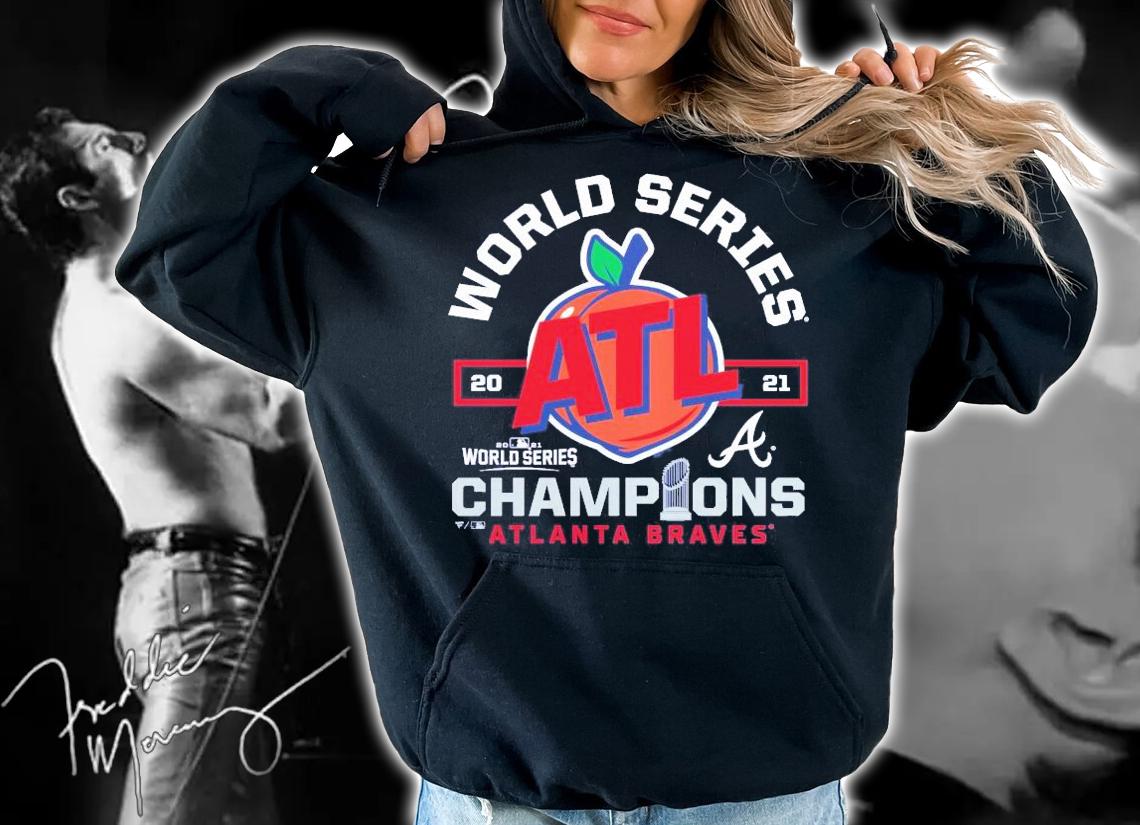 Atlanta Braves 2021 World Series Champions Peach Of A Series Hometown Shirt t-shirt hoodie