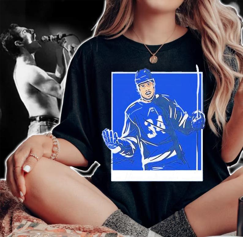 Auston Matthews The Shrug T-Shirt t-shirt