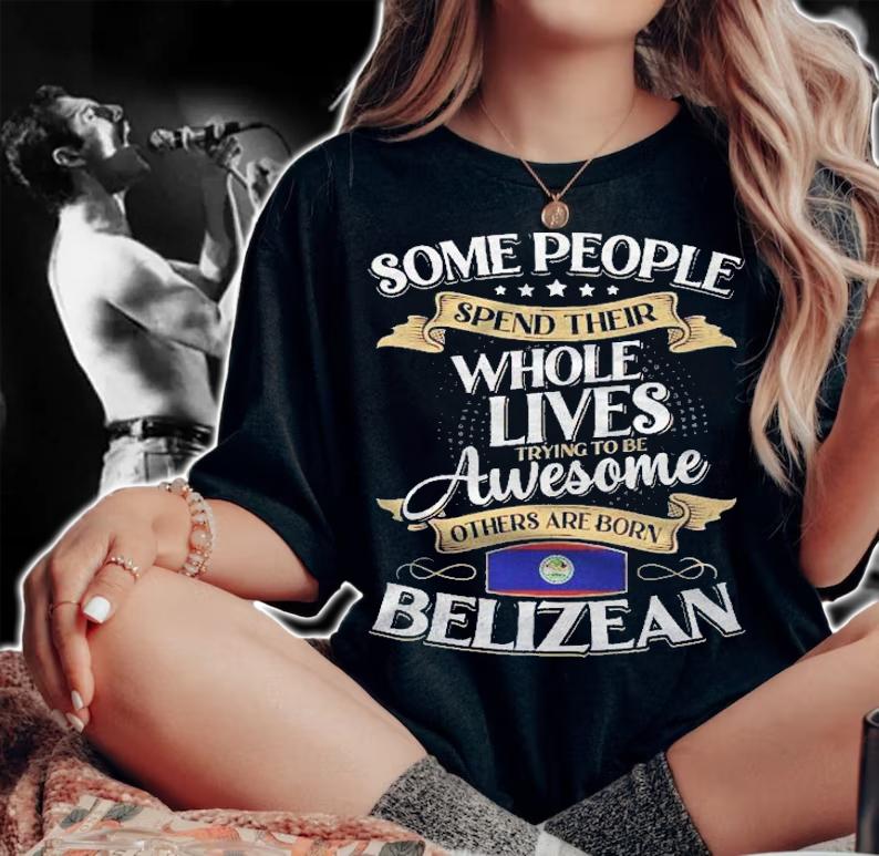 Belizean Shirt Vintage Funny Retro shirt t-shirt woman shirt