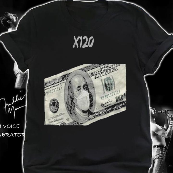 Benjamin Franklin American Money Mask T-Shirt t-shirt shirt