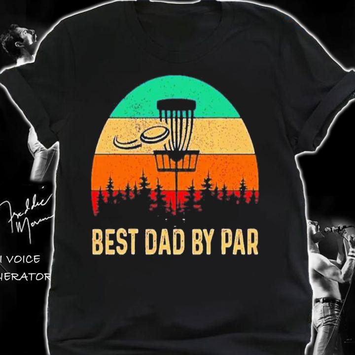 Best Dad By Par Vintage Shirt t-shirt
