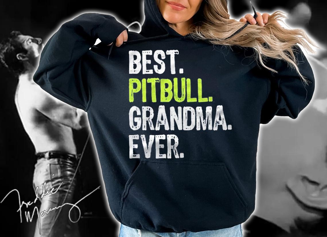 Best Pitbull Grandma Ever Dog Lover shirt t-shirt