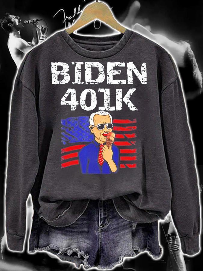 Biden 401 k Anti Biden 4th July T-Shirt t-shirt sweatshirt