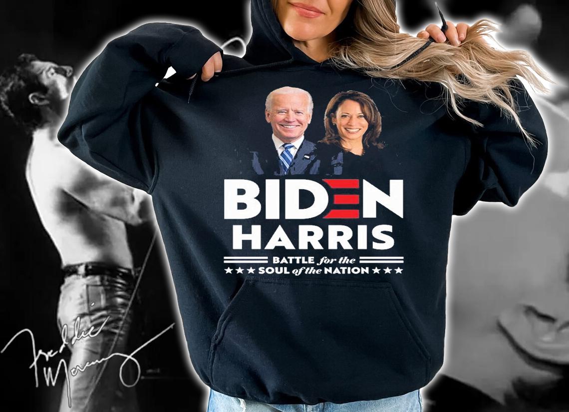 Biden Harris Battle For The Soul Of The Nation Biden Harris T-Shirt t-shirt hoodie