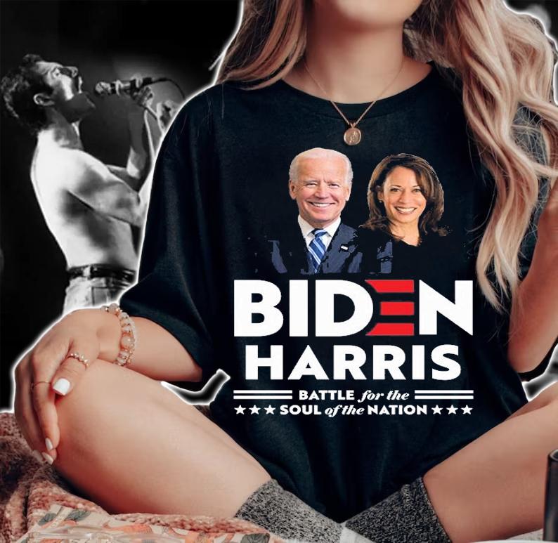 Biden Harris Battle For The Soul Of The Nation Biden Harris T-Shirt t-shirt woman shirt