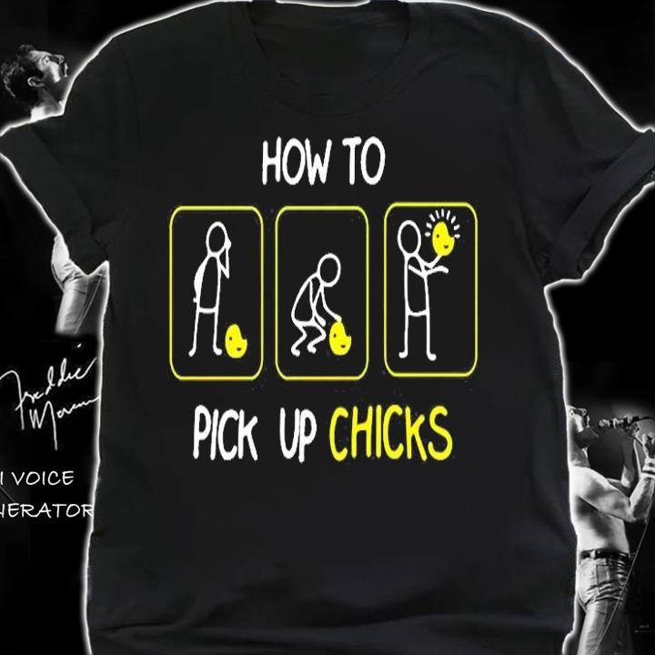 BIL Hanging Out With Our Chicks T-Shirt t-shirt
