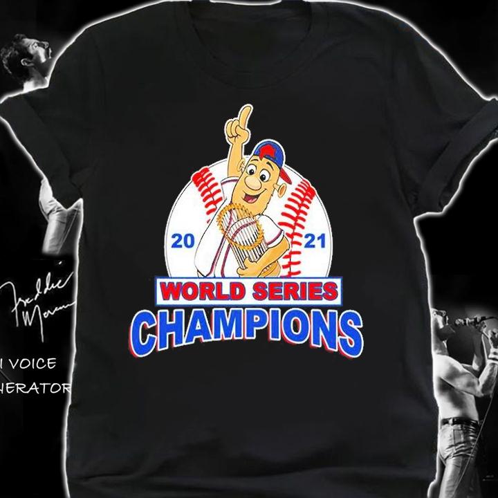 Braves World Series Champions- Blooper Trophy T-Shirt t-shirt shirt