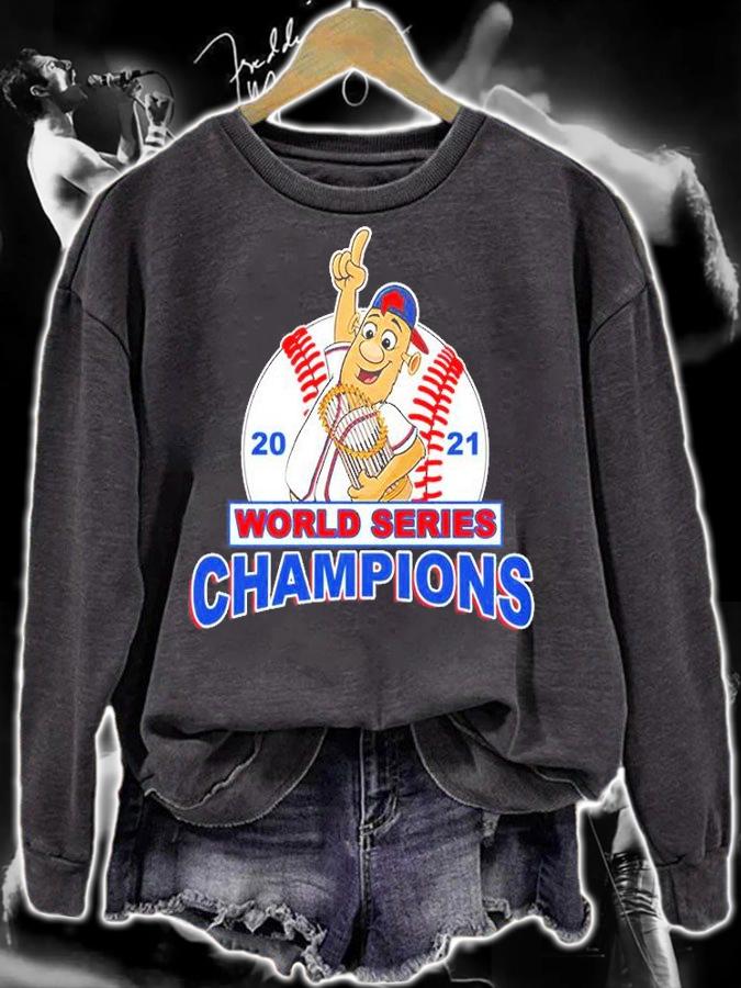 Braves World Series Champions- Blooper Trophy T-Shirt t-shirt sweatshirt