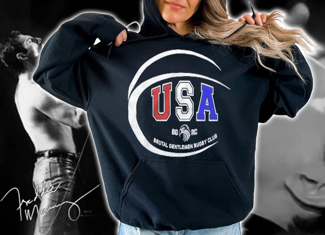Brutal Gentlemen Rugby Club Usa Football Icon Premium T-shirt t-shirt
