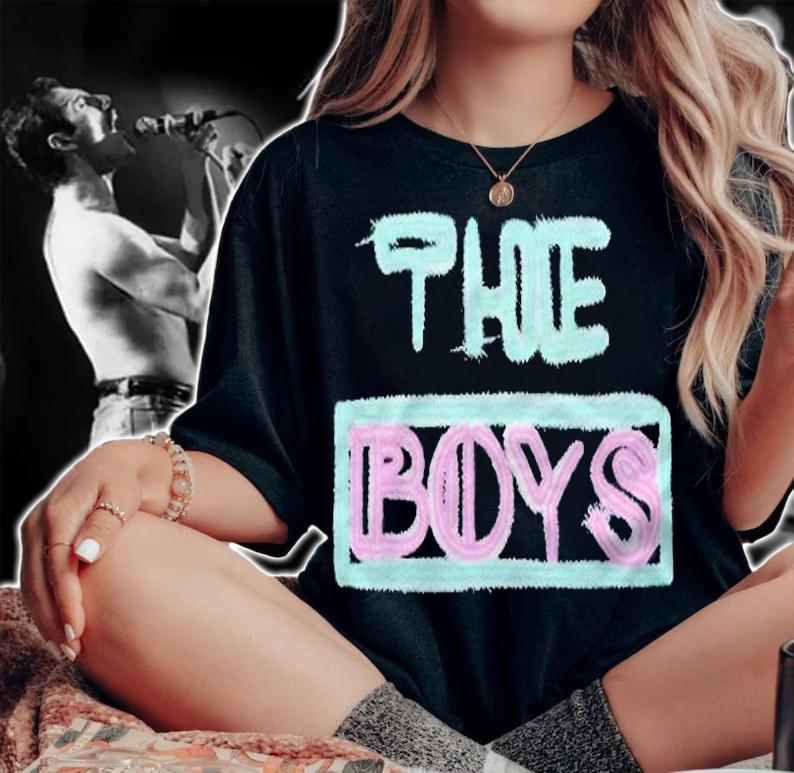 Bussin' with The Boys printed will compton T-shirt t-shirt woman shirt
