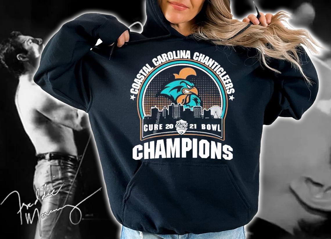 Coastal Carolina Chanticleers Cure 2021 Bowl Champions Shirt t-shirt hoodie