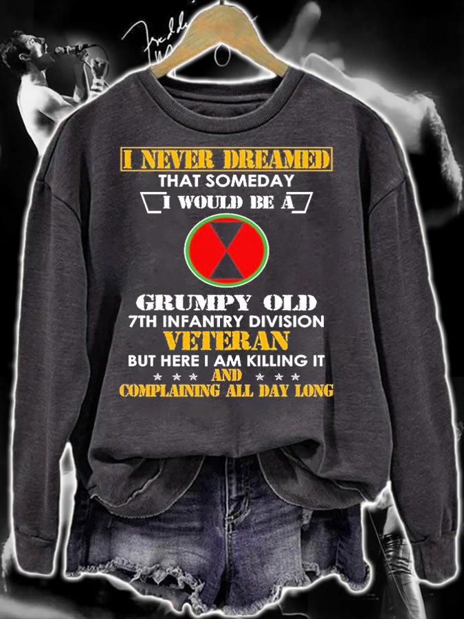 Grumpy Old 7th Infantry Division T-Shirt t-shirt sweatshirt