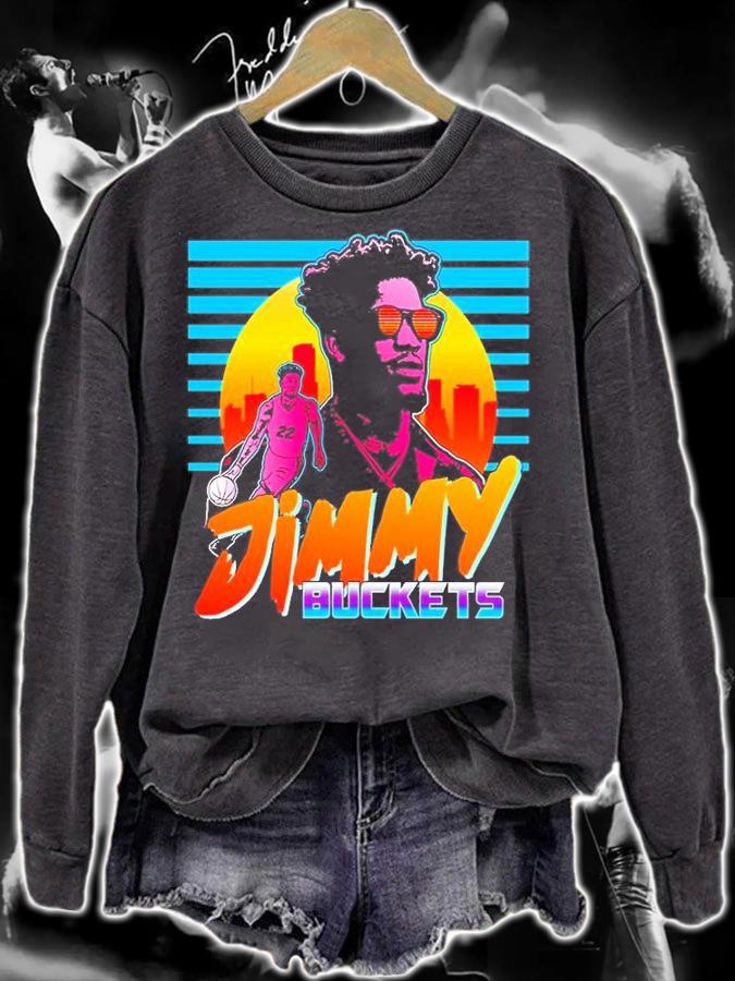 Jimmy Buckets Miami Outrun Style T-Shirt t-shirt
