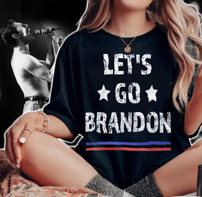 Let's Go Brandon Funny Quote T-Shirt t-shirt
