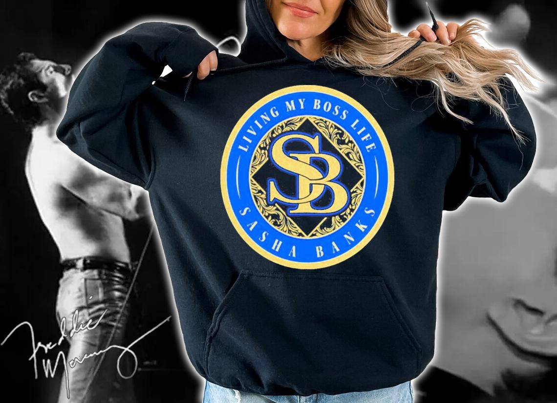 Living My Boss Life Sasha Banks Shirt t-shirt
