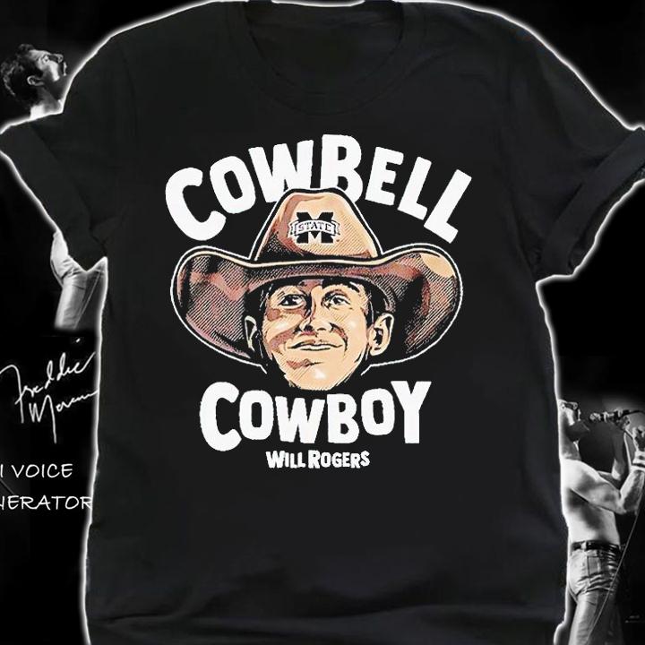 Mississippi State Bulldogs Cowboy Will Rogers T-shirt t-shirt