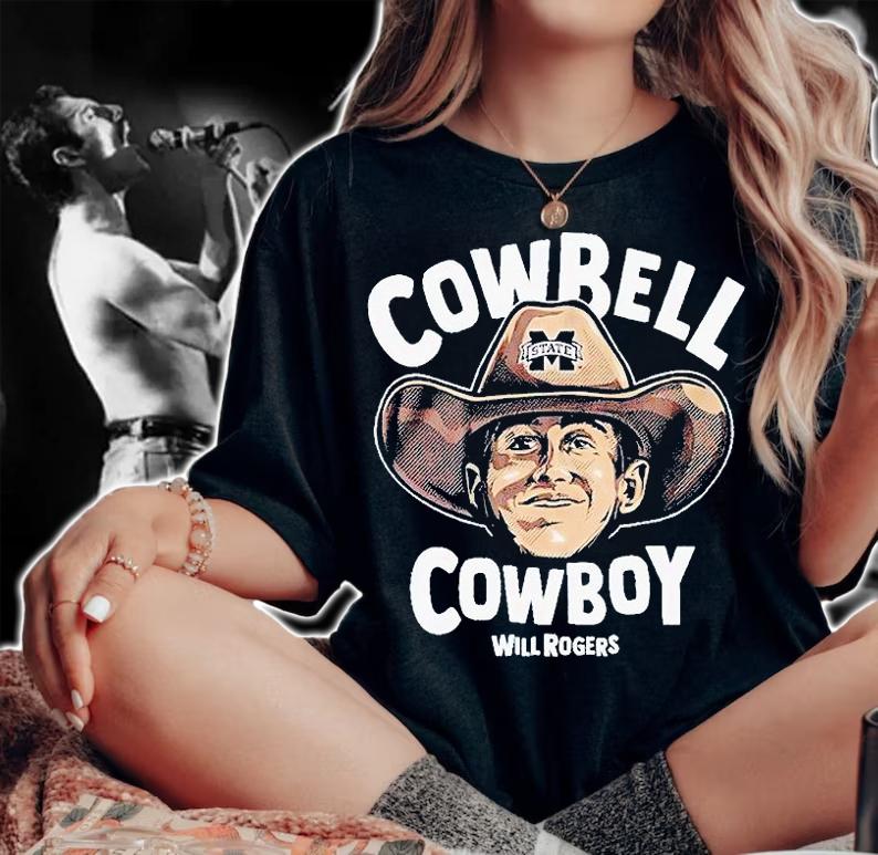 Mississippi State Bulldogs Cowboy Will Rogers T-shirt t-shirt