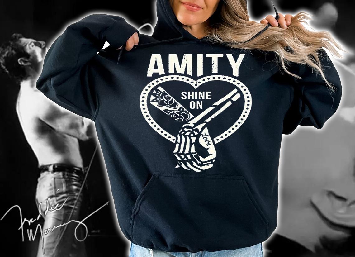 The Amity Affliction Amity Shine on love T-shirt t-shirt hoodie