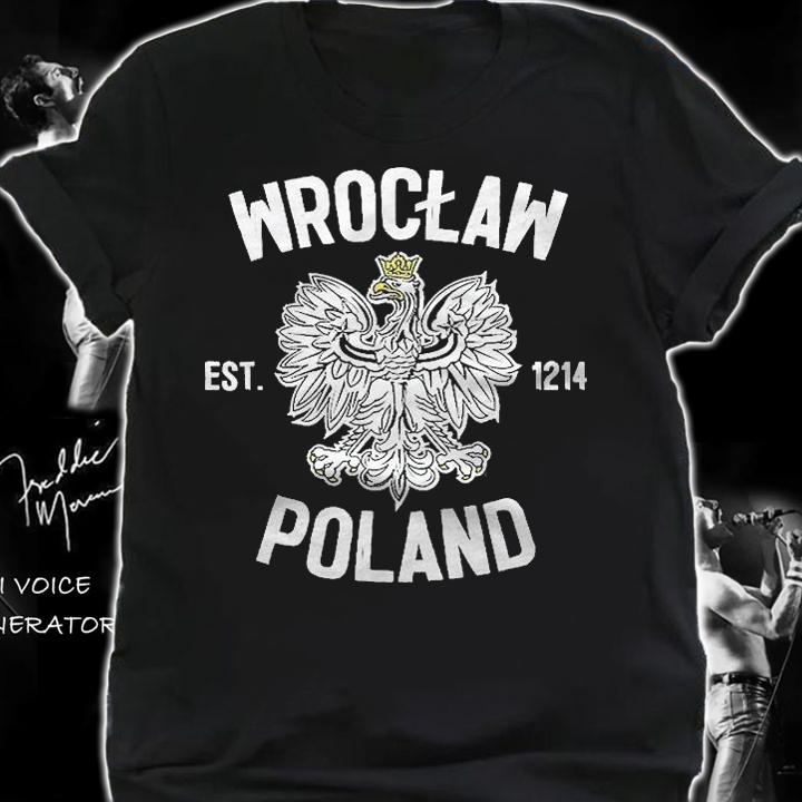 Wroclaw Poland Est 1214 Polish Shirt t-shirt