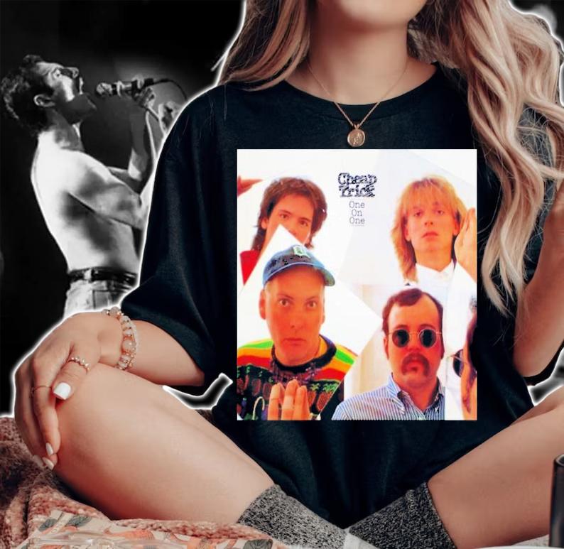 Cheap Trick One On One Album Cover Shirt t-shirt woman shirt