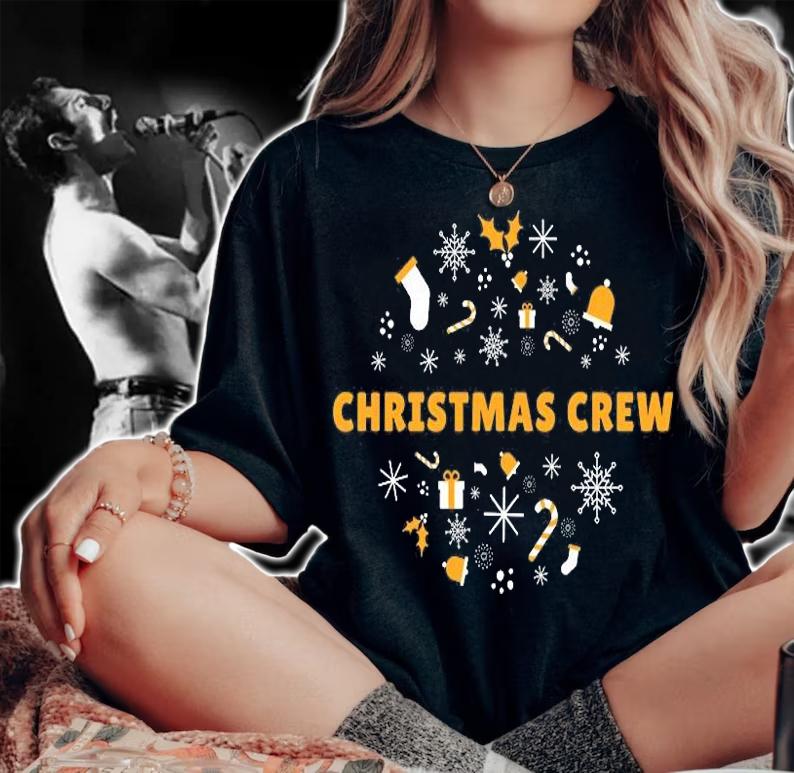 Christmas Crew Holiday T-Shirt t-shirt woman shirt