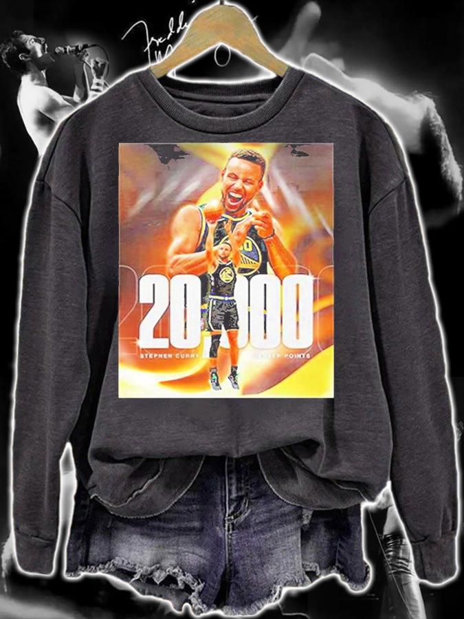 Congratulation Stephen Curry 20000 Career Points T-Shirt t-shirt sweatshirt