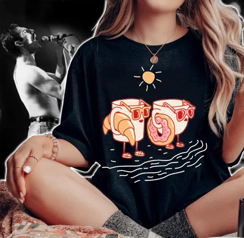 Cups On The Beach Summer Day Shirt t-shirt