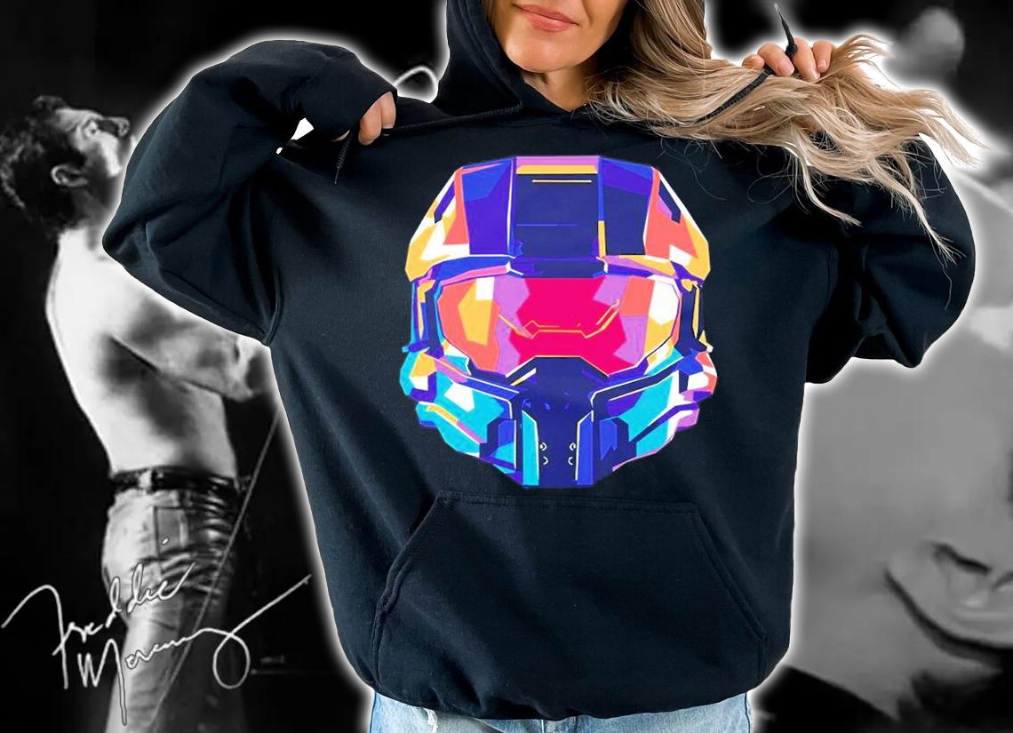 Halo  Master Chief Helmet T-Shirt t-shirt hoodie