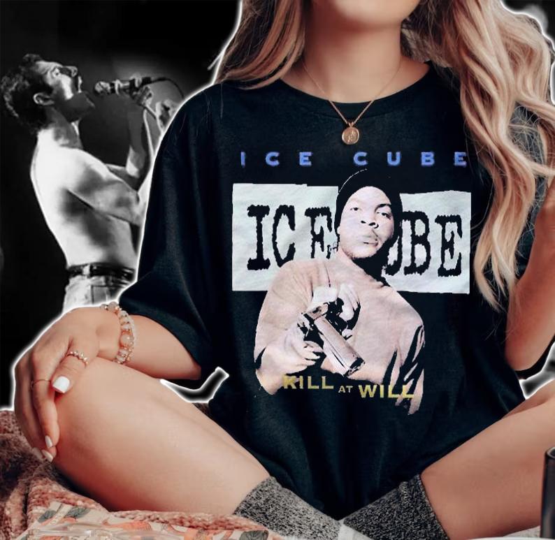 Ice Cube Kill At Will Gift For Fans, For Men And Women Essential Shirt t-shirt woman shirt