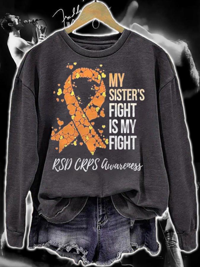 My Sisters Fight Is My Fight Rsd Crps Awareness Shirt t-shirt sweatshirt