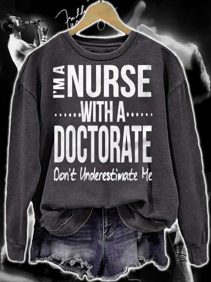 Nurse Doctorate Dnp Phd Practitioner Gift Women Shirt t-shirt sweatshirt