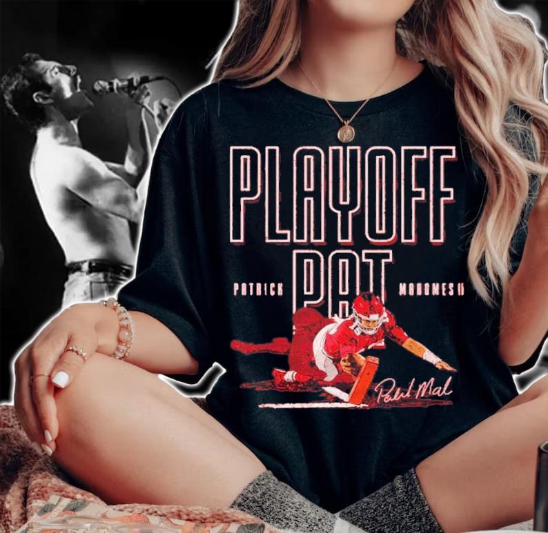 Patrick Mahomes Kansas City Playoff Pat Football Shirt t-shirt